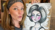 Mixed Media Drawing