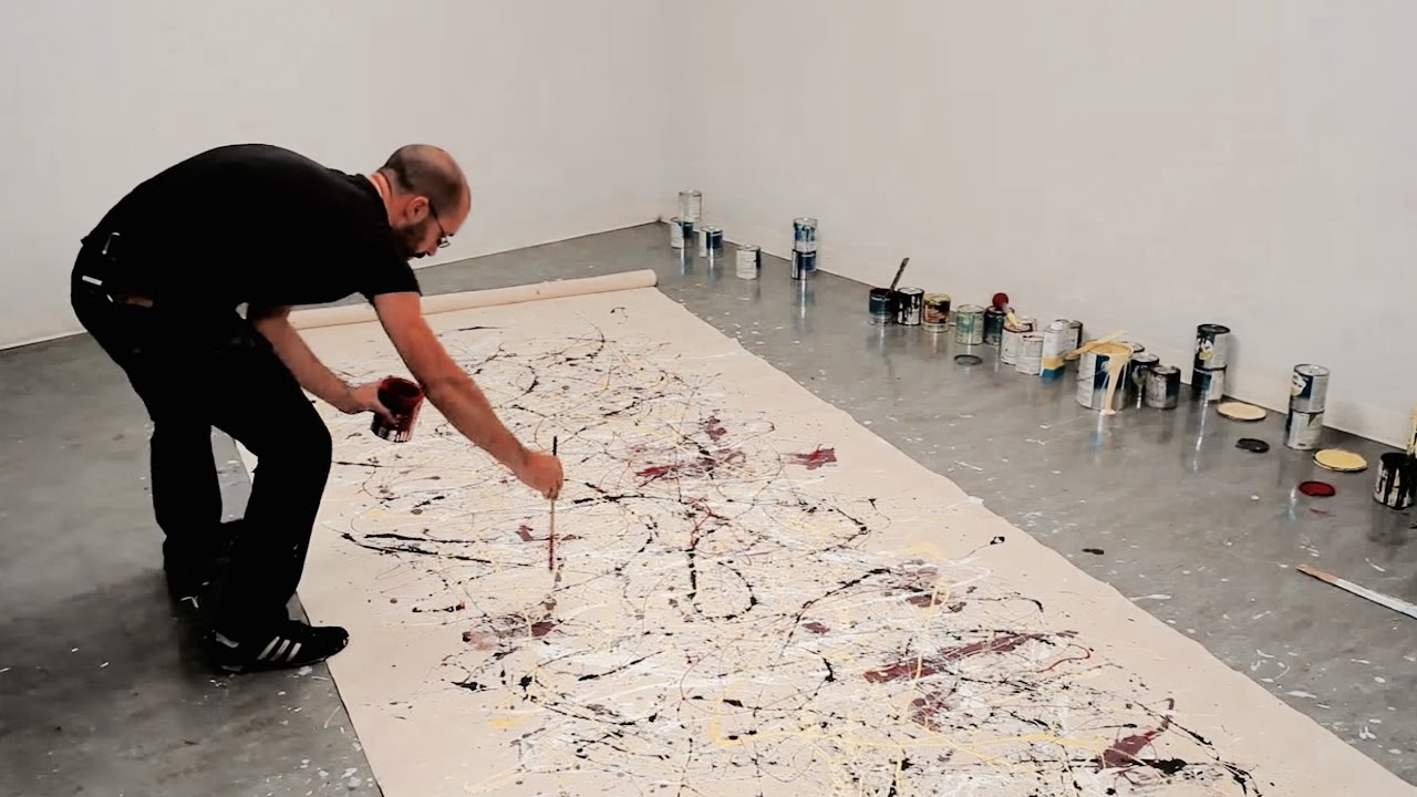 Jackson Pollock’s Drip Technique