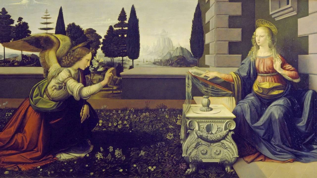 Leonardo's Annunciation