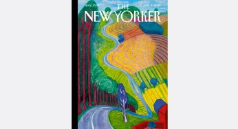 David Hockney’s “Going Up Garrowby Hill” Graces The New Yorker Cover