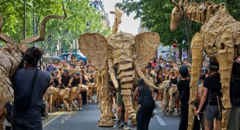 The Herds Take Over London Streets with a Climate Warning
