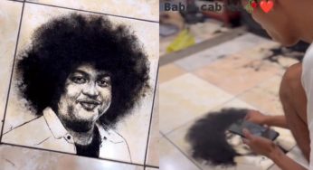 Not Paint, But Hair! Rendi Tatalede’s Art Leaves Netizens in Awe