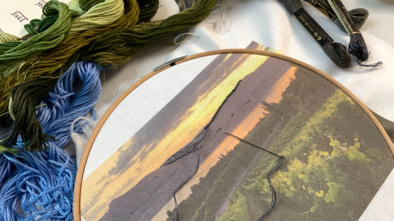 Thread Painting