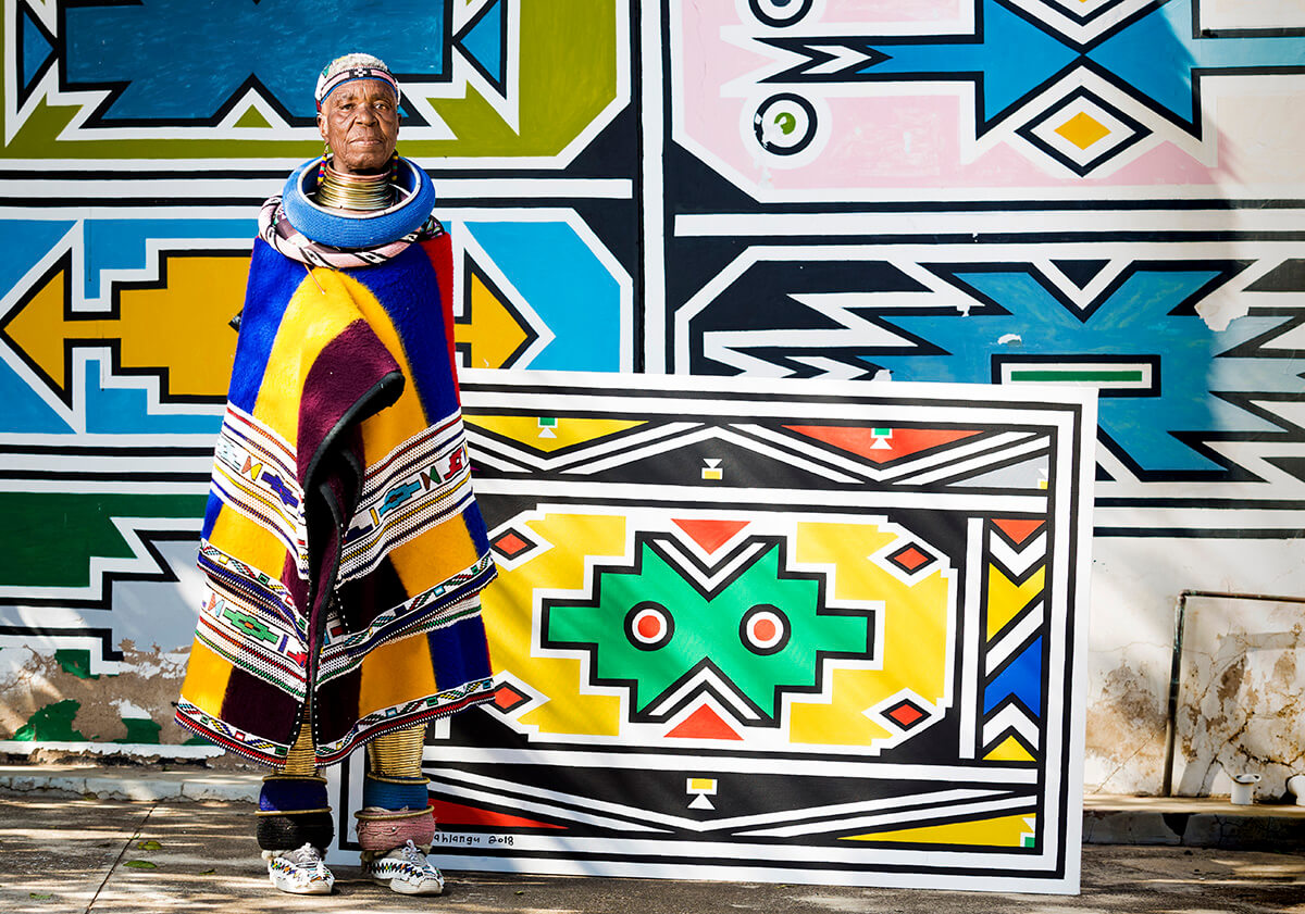 Anna Boghiguian, Esther Mahlangu, and Emma