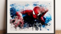 Spider-Man Canvas Painting