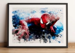 Spider-Man Canvas Painting